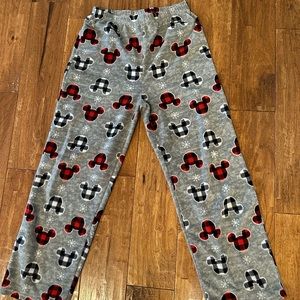 Boys Disney fleece pajama bottoms size 12